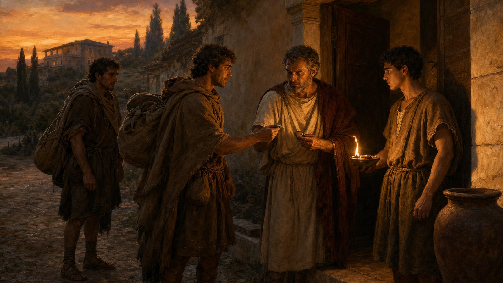 Hospitality became durable when recognition could pass through hands, doorways, descendants, and repeated obligation.