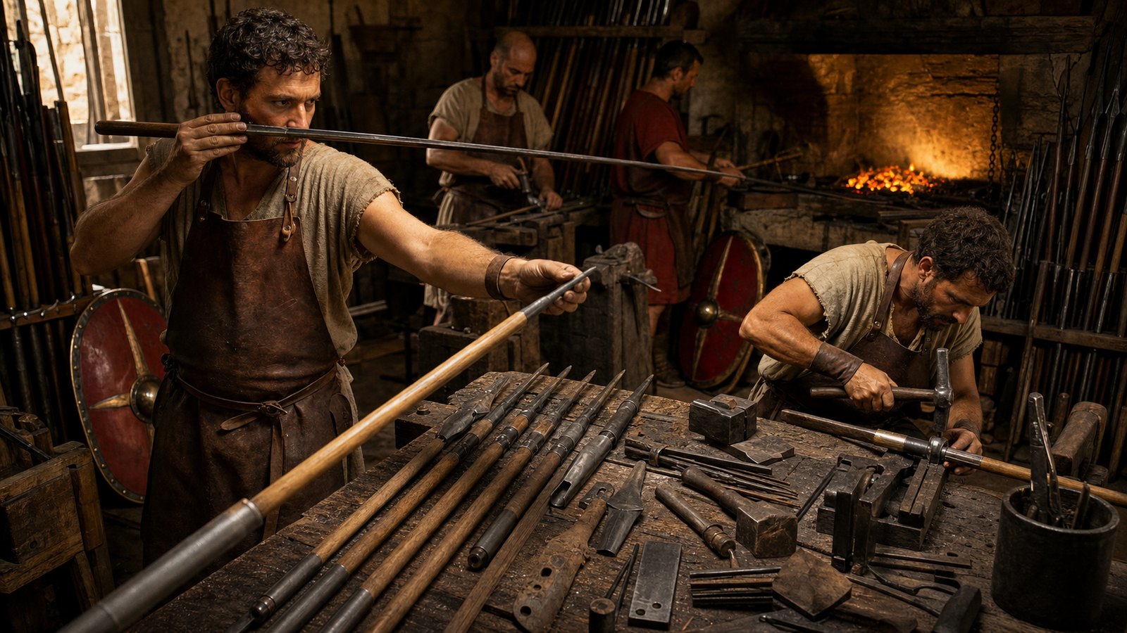 Roman training could coordinate pilum throwing with an advance toward close combat, although formations and results varied.