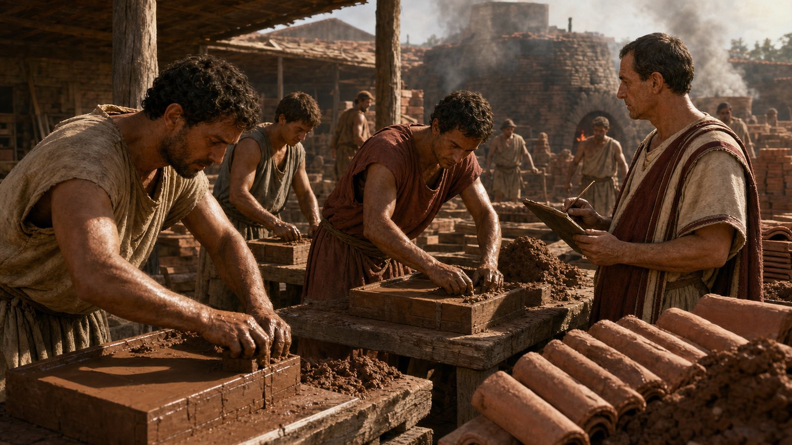 Brick stamps turned clay, kilns, estates, and labor into a record hidden inside Roman walls.