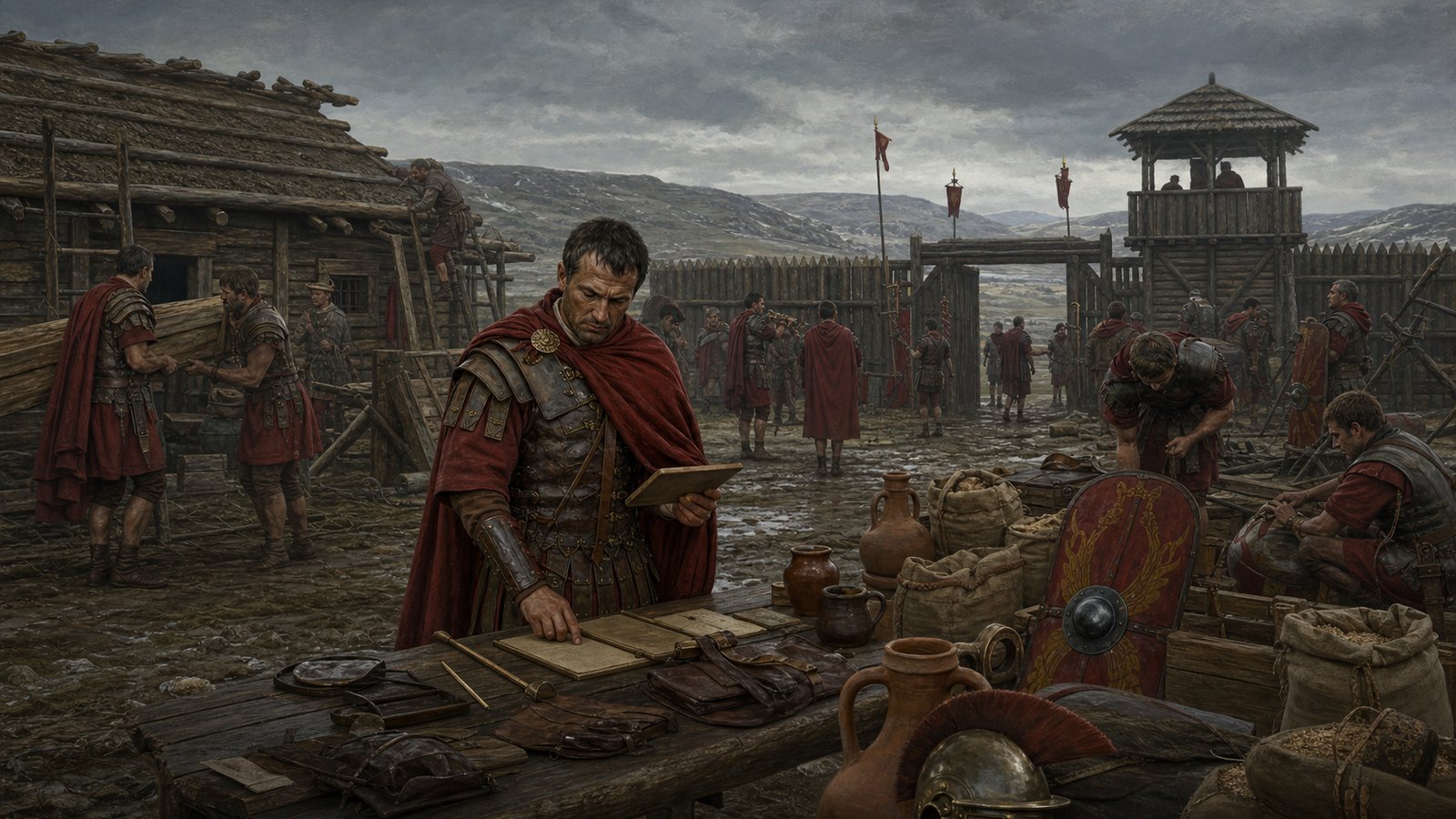 Inside the fort, paperwork, repairs, stores, and guard duty made frontier power feel ordinary enough to last.