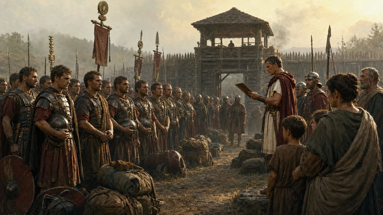 Discharge was not only the end of service; for many auxiliaries, it was the moment Rome made a new legal identity tangible.