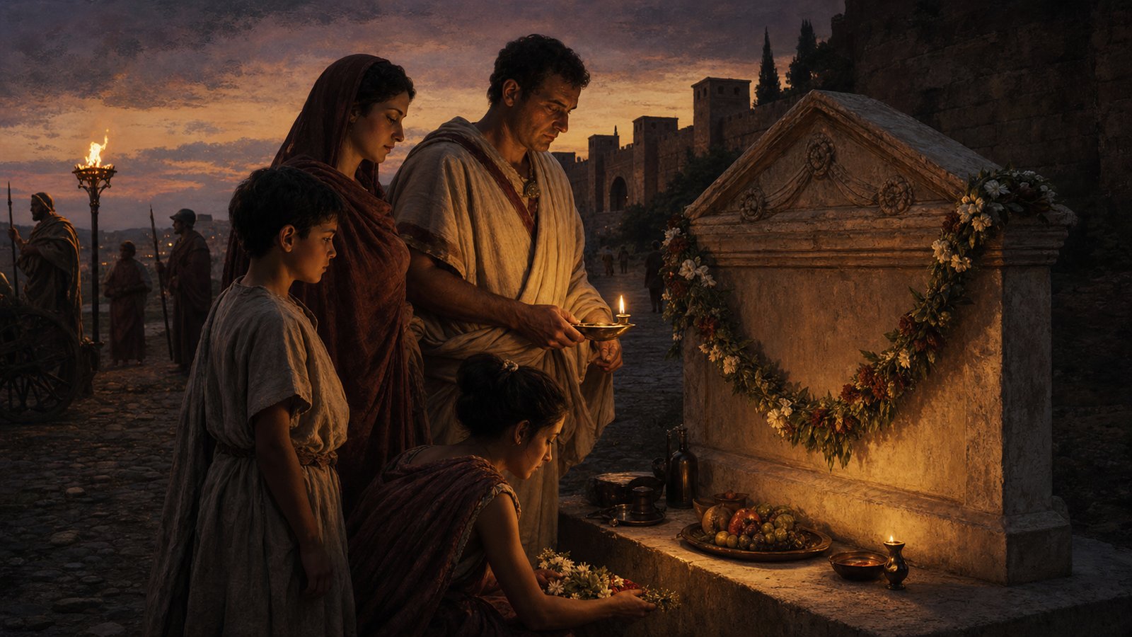 Commemoration was not hidden away; it met travelers on the same roads that carried trade, messages, and soldiers.