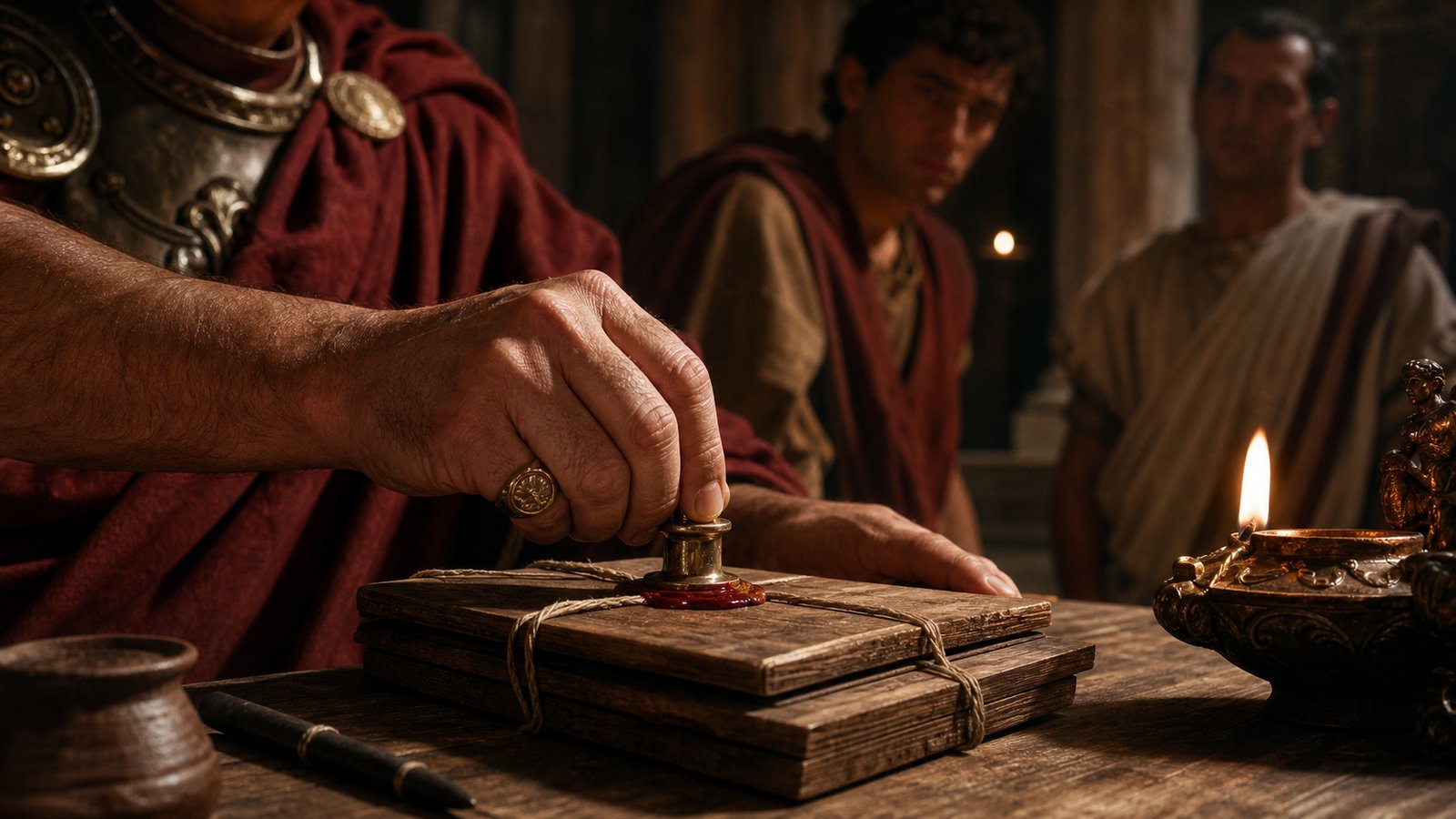 A seal turned a tablet or packet into a recognizable object of trust, custody, and command.