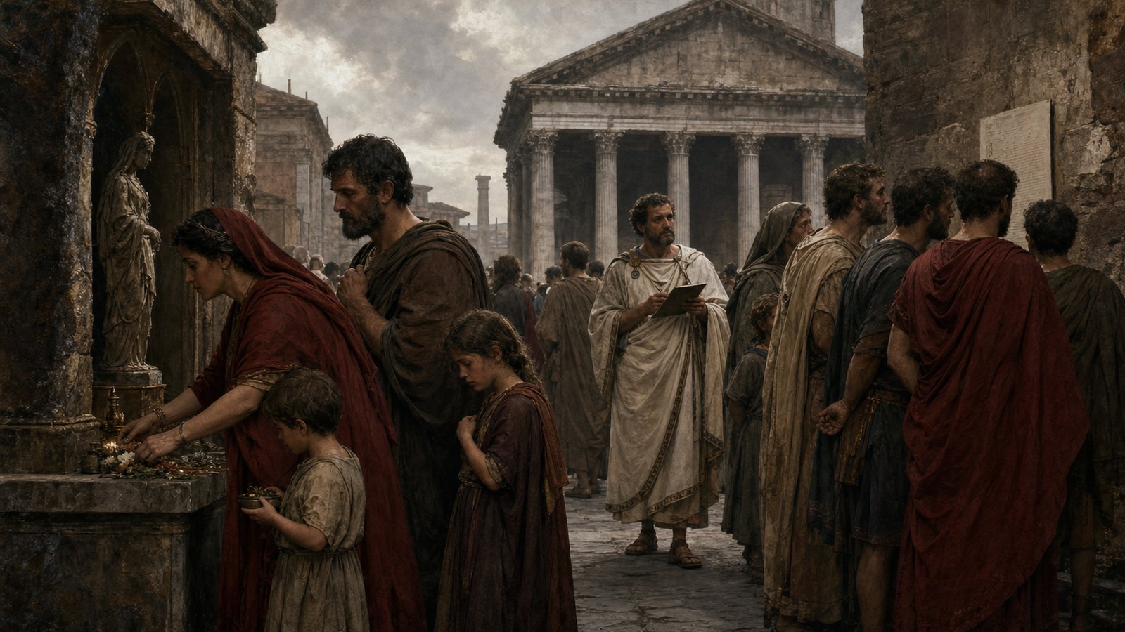Roman families and officials during a second-century epidemic