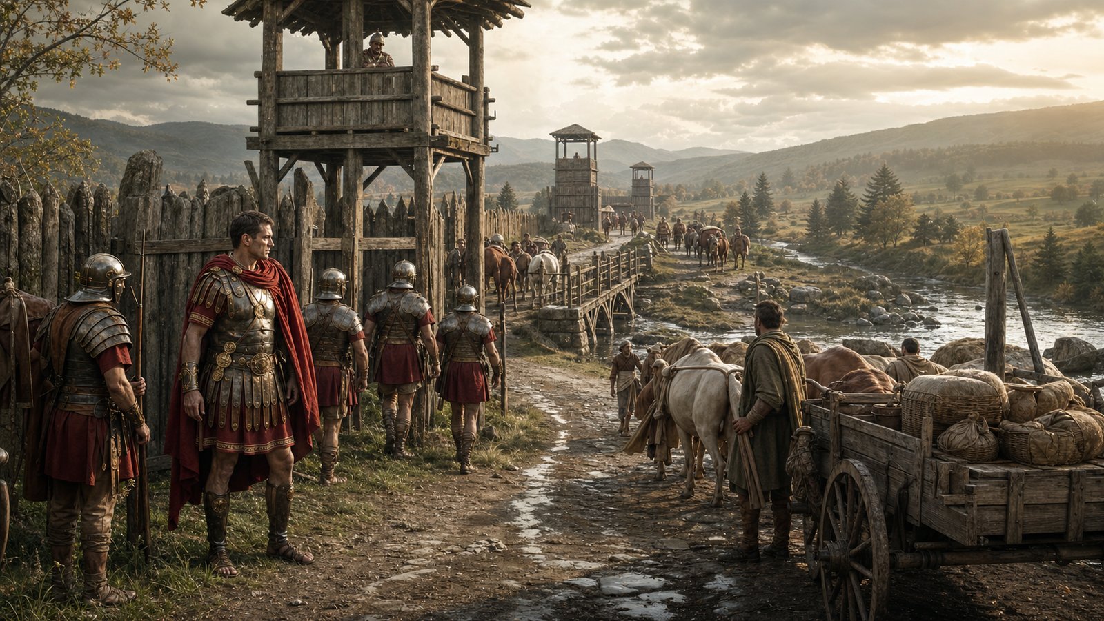 The limes made the frontier routine by turning a zone of danger into patrols, gates, watchtowers, roads, and paperwork.