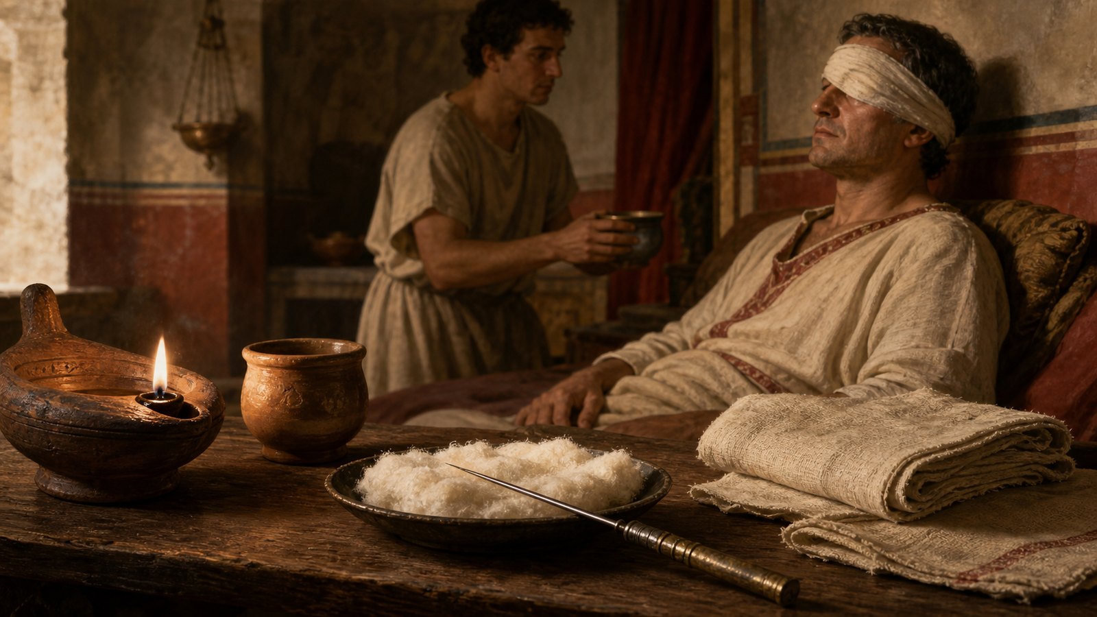 Rest, wool, bandaging and restricted food formed the vulnerable hours after the needle was withdrawn.