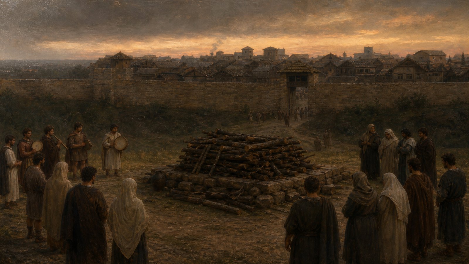 The rule excluded both burial and the act of cremation from the city’s shared interior.