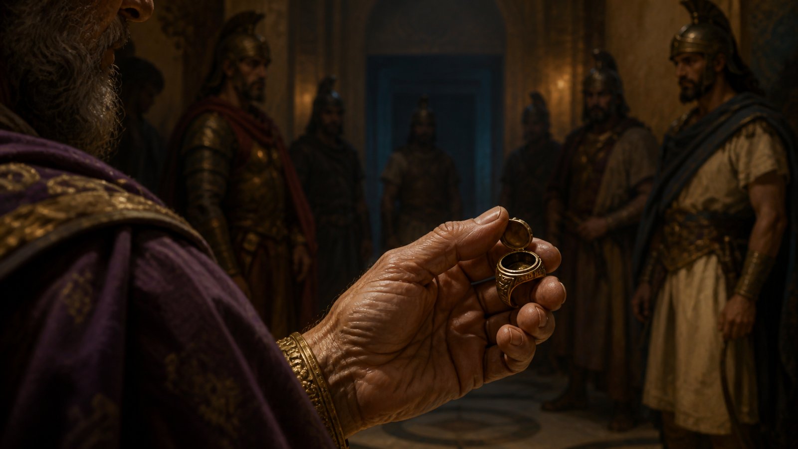 The ring tradition compresses a continental pursuit into one concealed object: a final reserve carried where diplomacy and guards could not confiscate it in time.