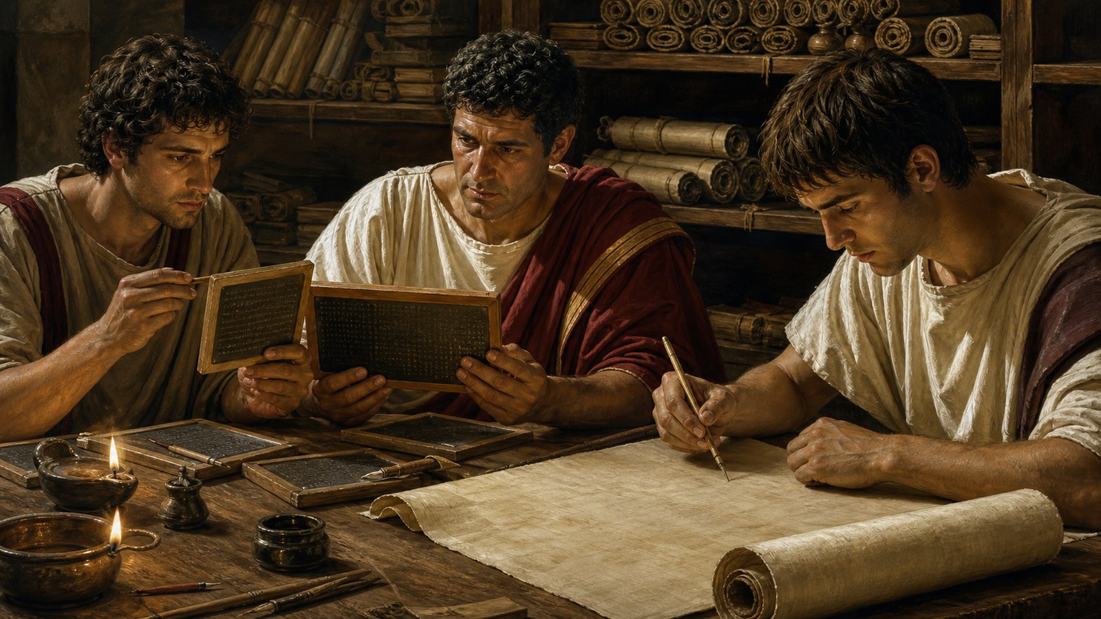 Tironian notes used trained combinations of short signs rather than a simple one-for-one replacement alphabet.
