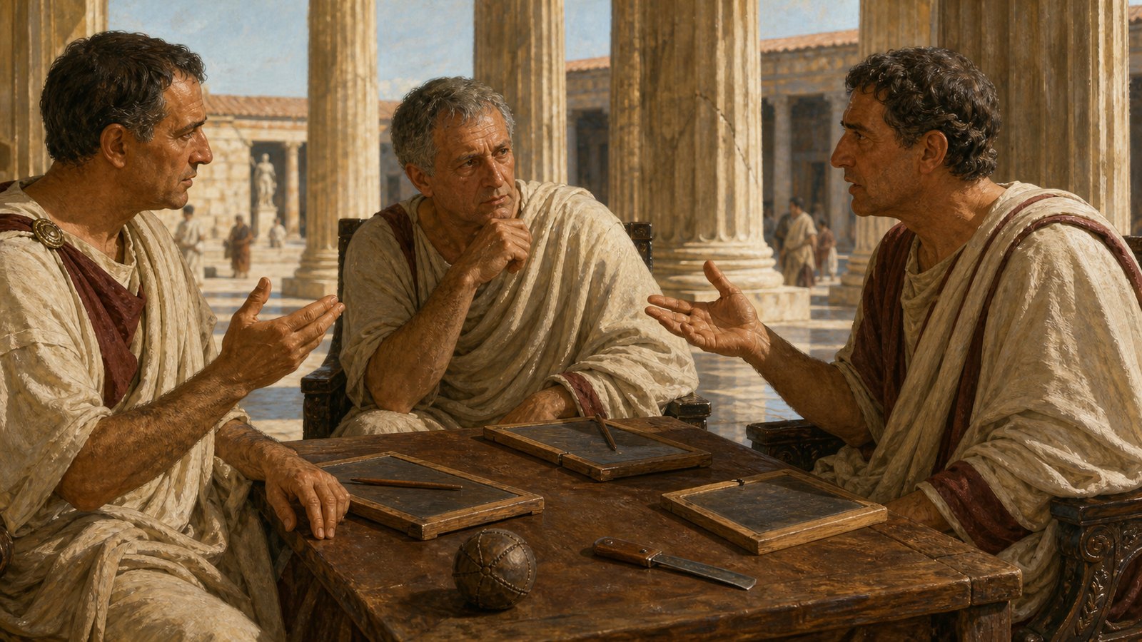 Mela, Proculus and Ulpian used the same accident to test fault in the player, the barber and the person who accepted the dangerous shave.