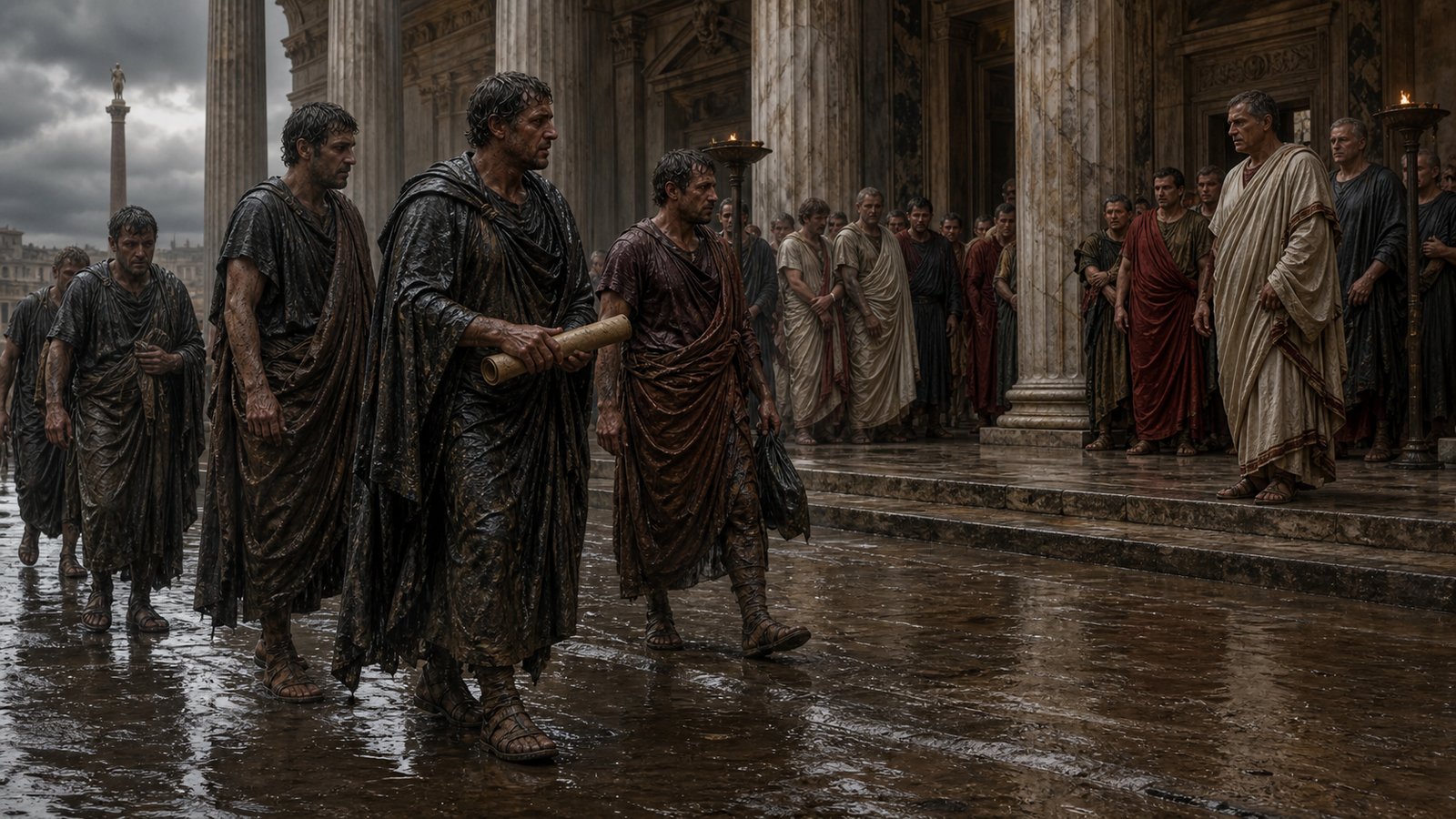 Municipal embassies forced the Senate to hear how a flood-control scheme for Rome might move danger into other Italian communities.