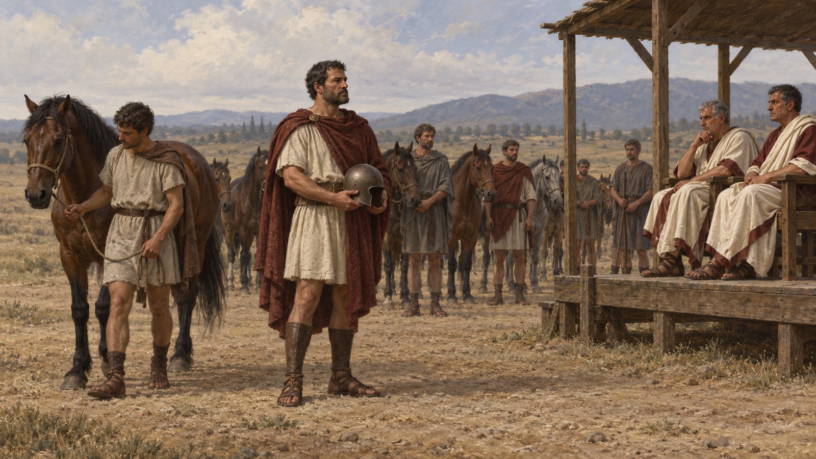 Gellius says the censors removed a horse when a knight’s body had become too heavy for mounted duty.