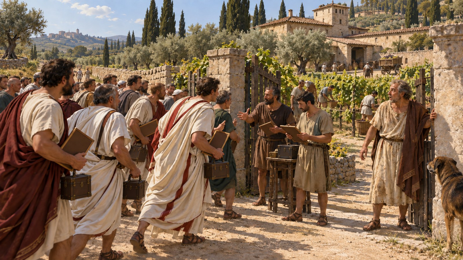 The order created buyers by making Italian land part of the financial cost of seeking office.
