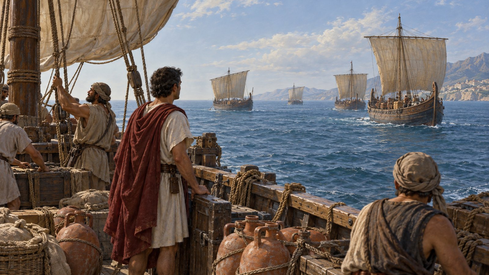 Quintio accompanied the ventures as Cato’s representative, joining financial design to supervision at sea.