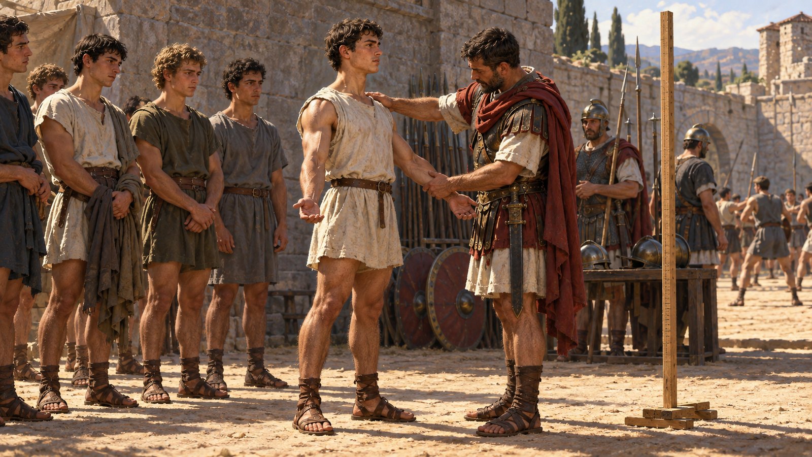 Vegetius asked selectors to read a candidate’s eyes, chest, shoulders, limbs, and bearing before training began.