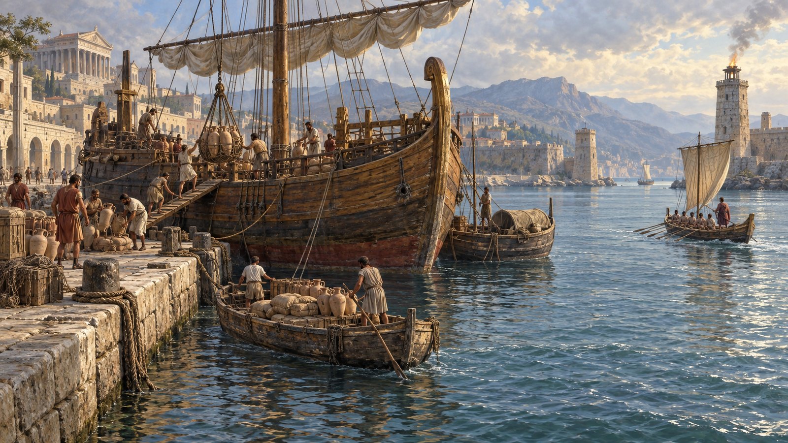 Merchant carrier, lighter, tender and scouting craft belonged to different kinds of work even when later readers could no longer picture every hull precisely.
