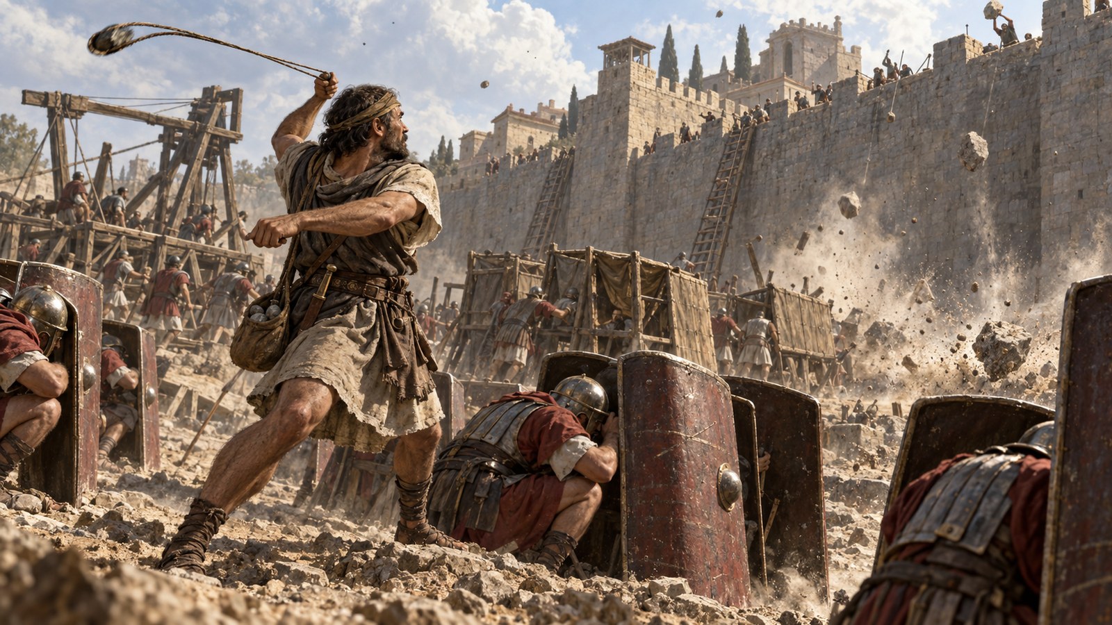 Antonius Julianus separated the ease of dropping a missile from the harder task of controlling where it landed.