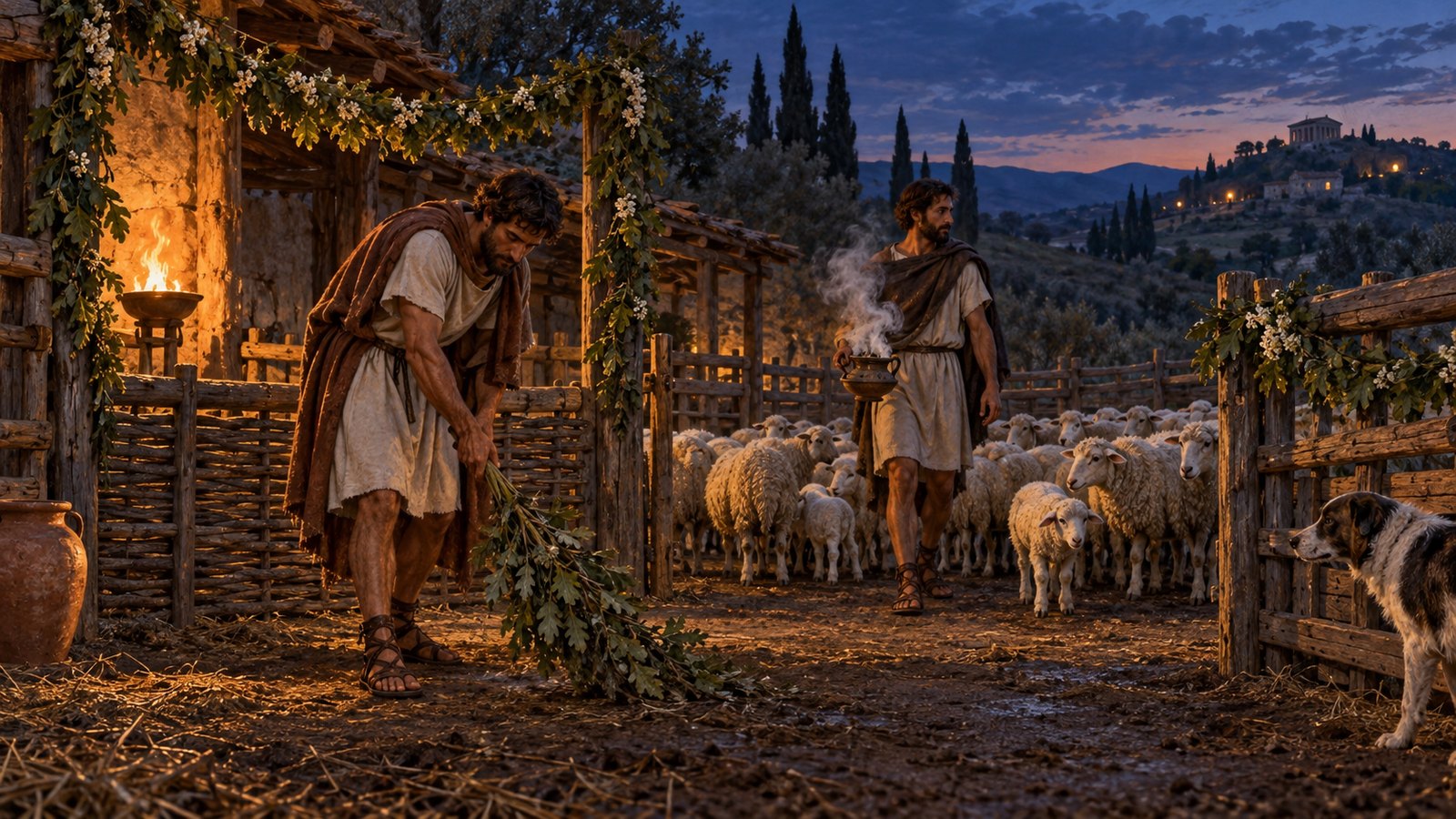 The suffimen obtained from Vesta joined horse blood, calf ashes and the empty stalks of hard beans.