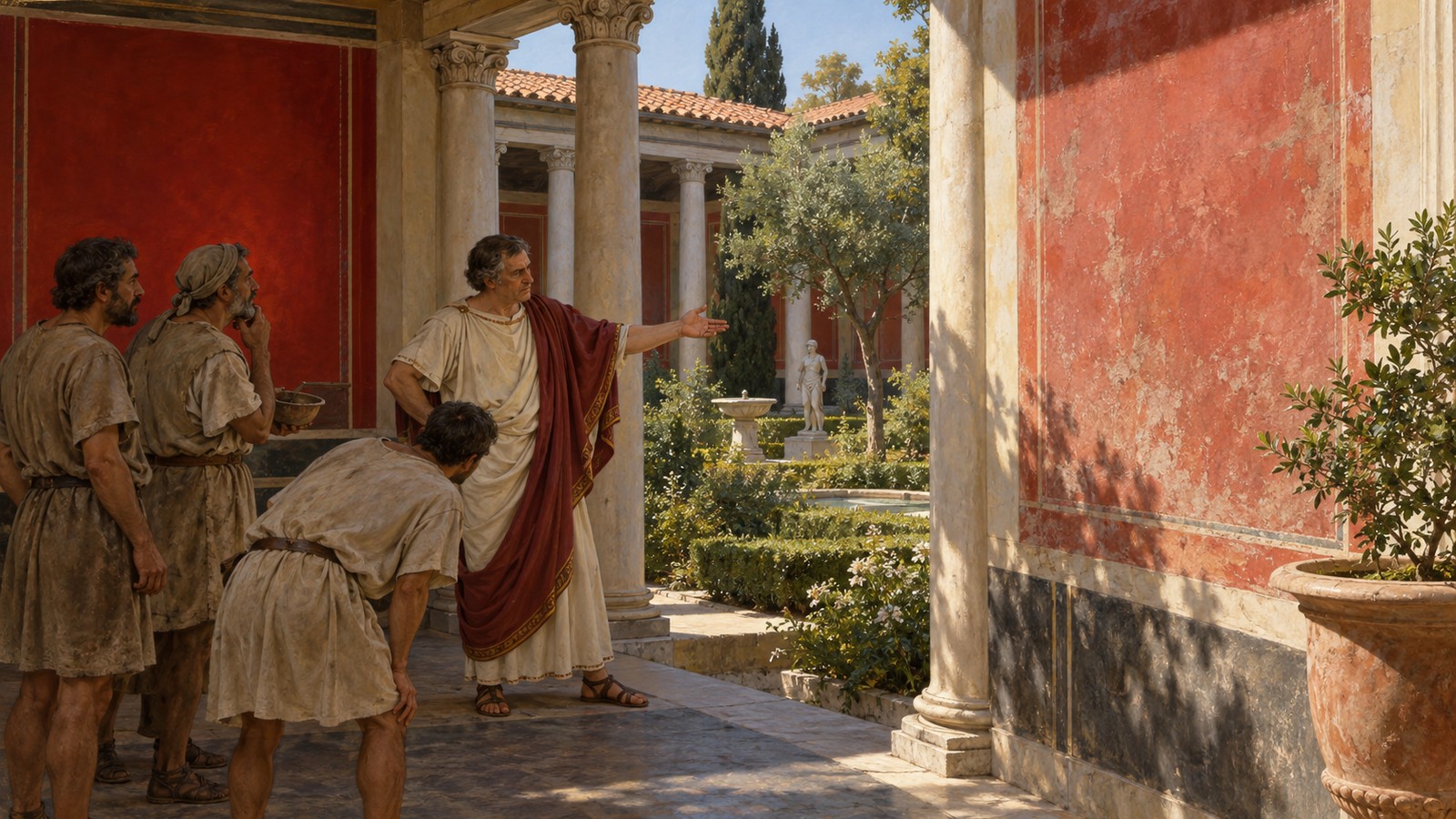Faberius’s exposed vermilion changed unevenly within thirty days, while sheltered colour could keep its brilliance.