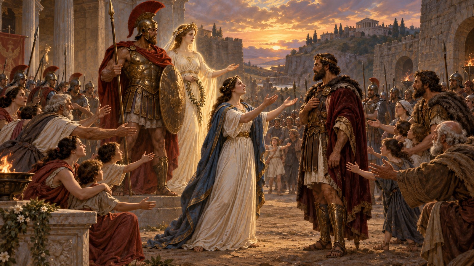Later evidence pulled the name toward relationship and story: Plautus called Nerio Mars’s wife, and an annalistic prayer made Hersilia ask her for peace and lasting marriages.