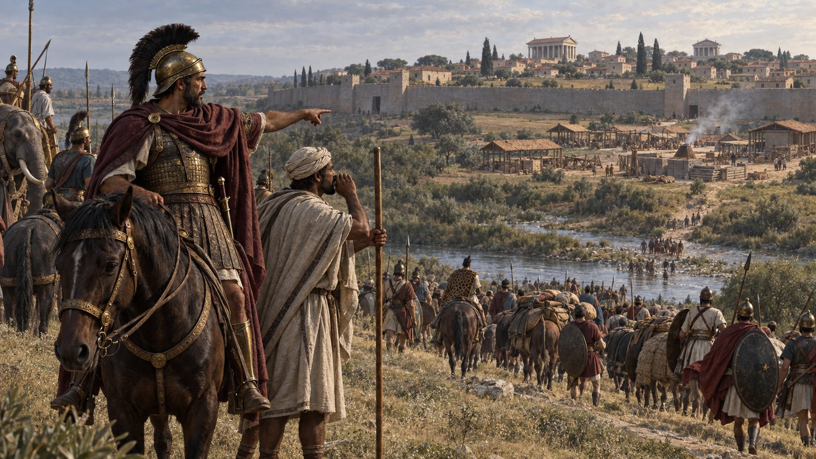 Hannibal’s counter-auction copied the gesture but could not give his claim to Roman shops the same credibility.