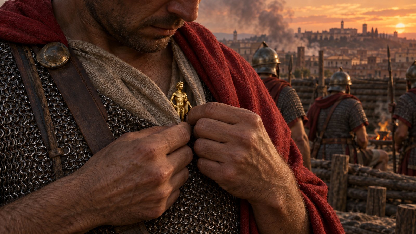 The golden Apollo was small enough to ride inside Sulla’s clothing, turning claimed favor from Delphi into an object he could touch at the worst moment.