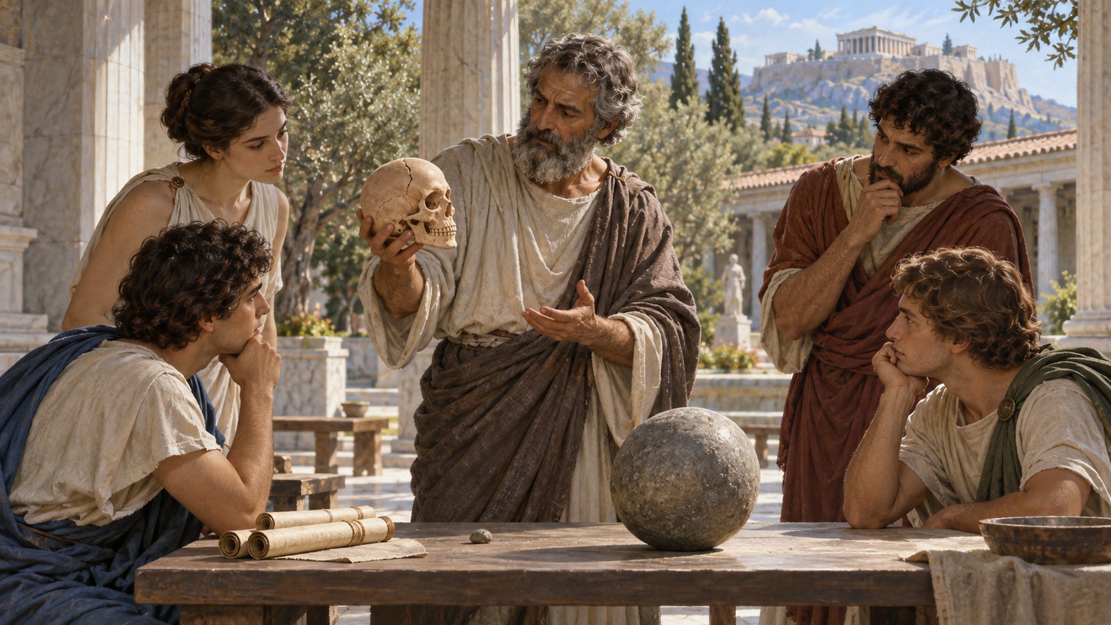 Disease and weakness were not, in his account, nature’s original purpose; they accompanied useful goods as consequences bound to embodied design.