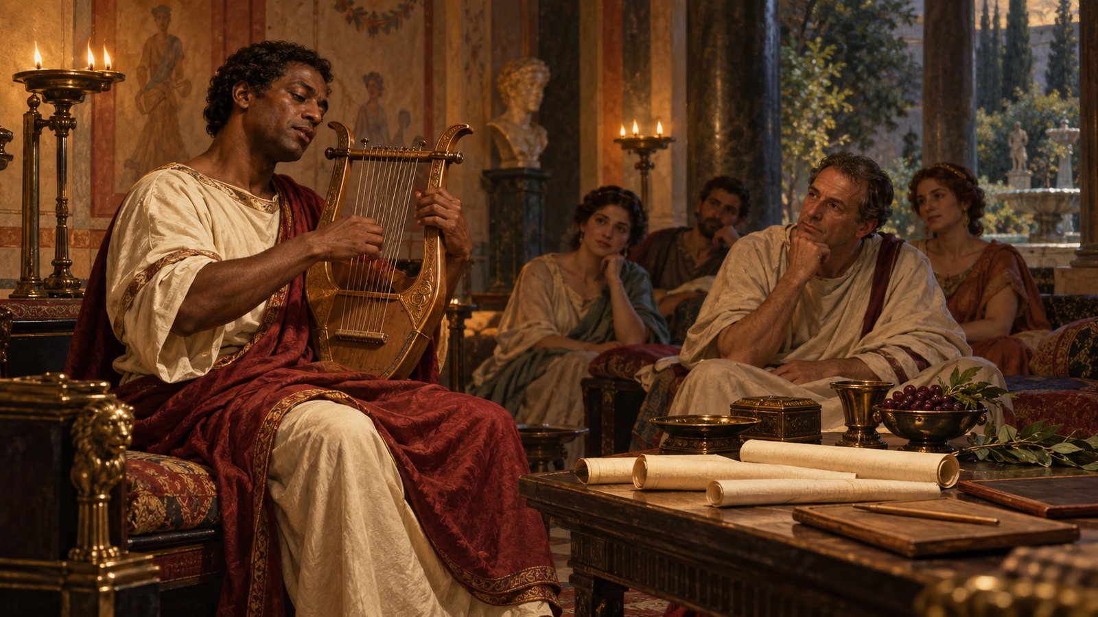 Pliny valued Zosimus as a comic performer, lyre player and reader of speeches, history and poetry—work concentrated in one trained voice.